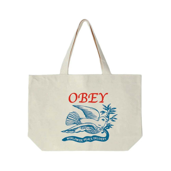Obey Τσάντα ώμου Peace Delivery Dove Tote Bag